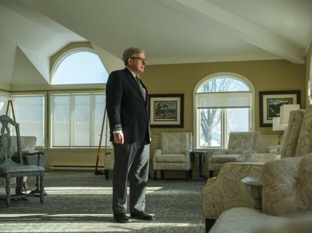 Owner Jim Reid of James Reid Funeral Home looks out the window of his Reception and Celebration Centre