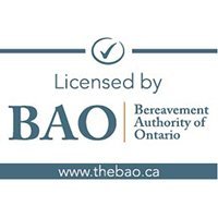 Licensed By Bereavement Authority of Ontario